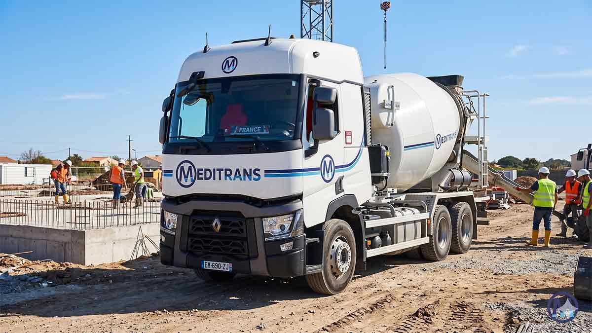 Malaxeurs à béton : la livraison qui ne prend pas l'eau