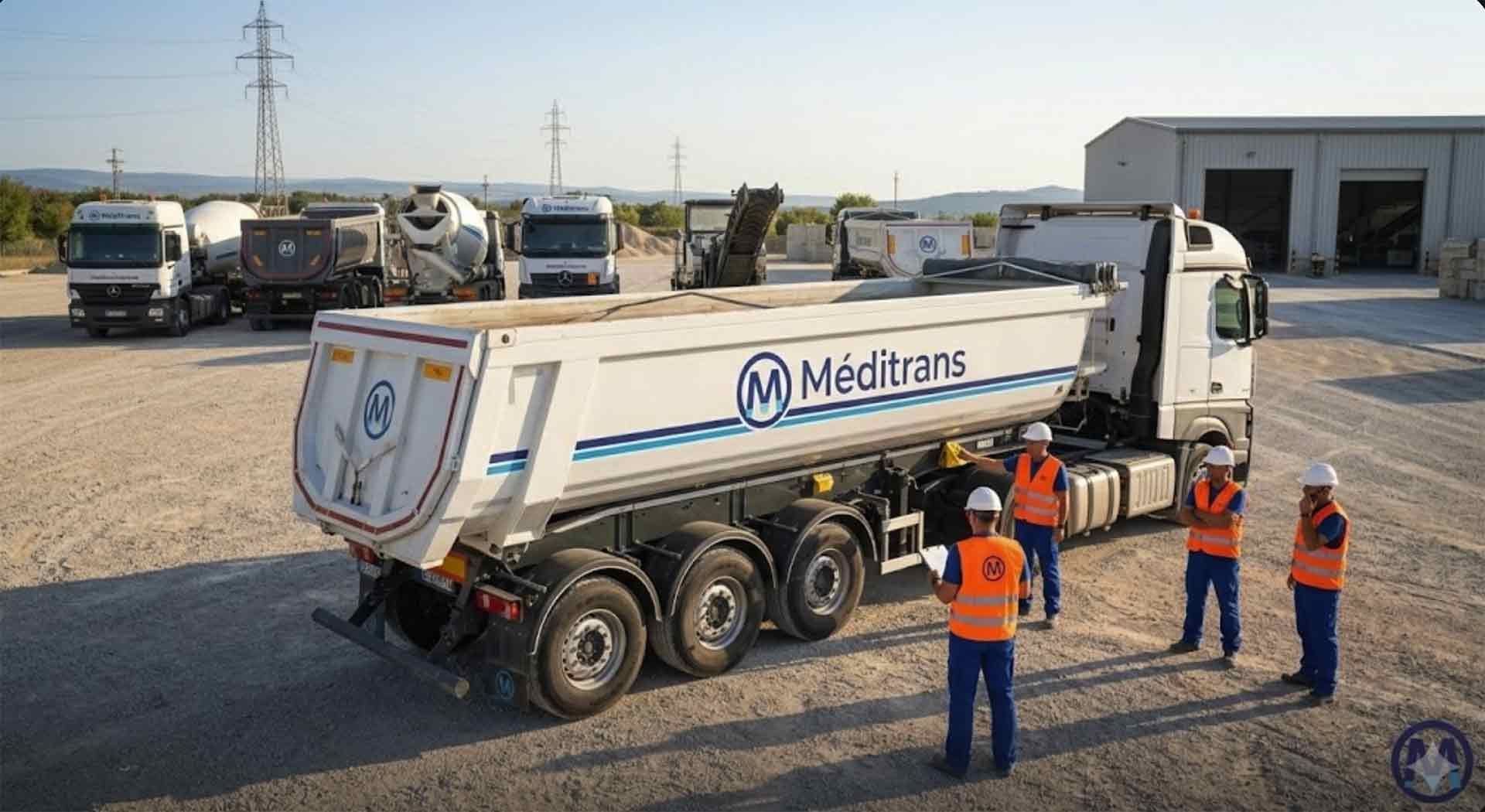 Méditrans renforce sa flotte : l’arrivée de la nouvelle semi-remorque TP